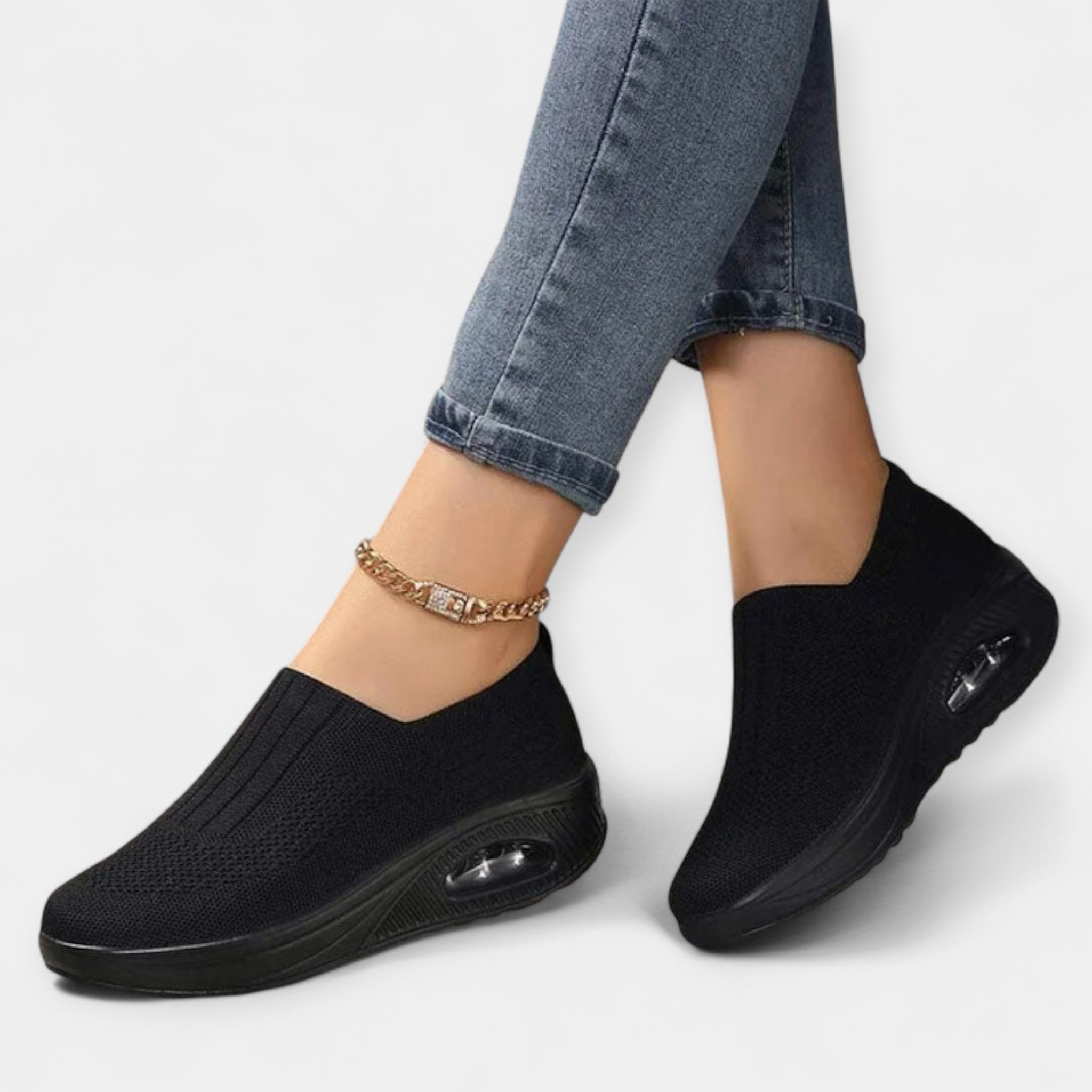 Karolína | Elegantní Ortopedické Slipon Tenisky Komfort