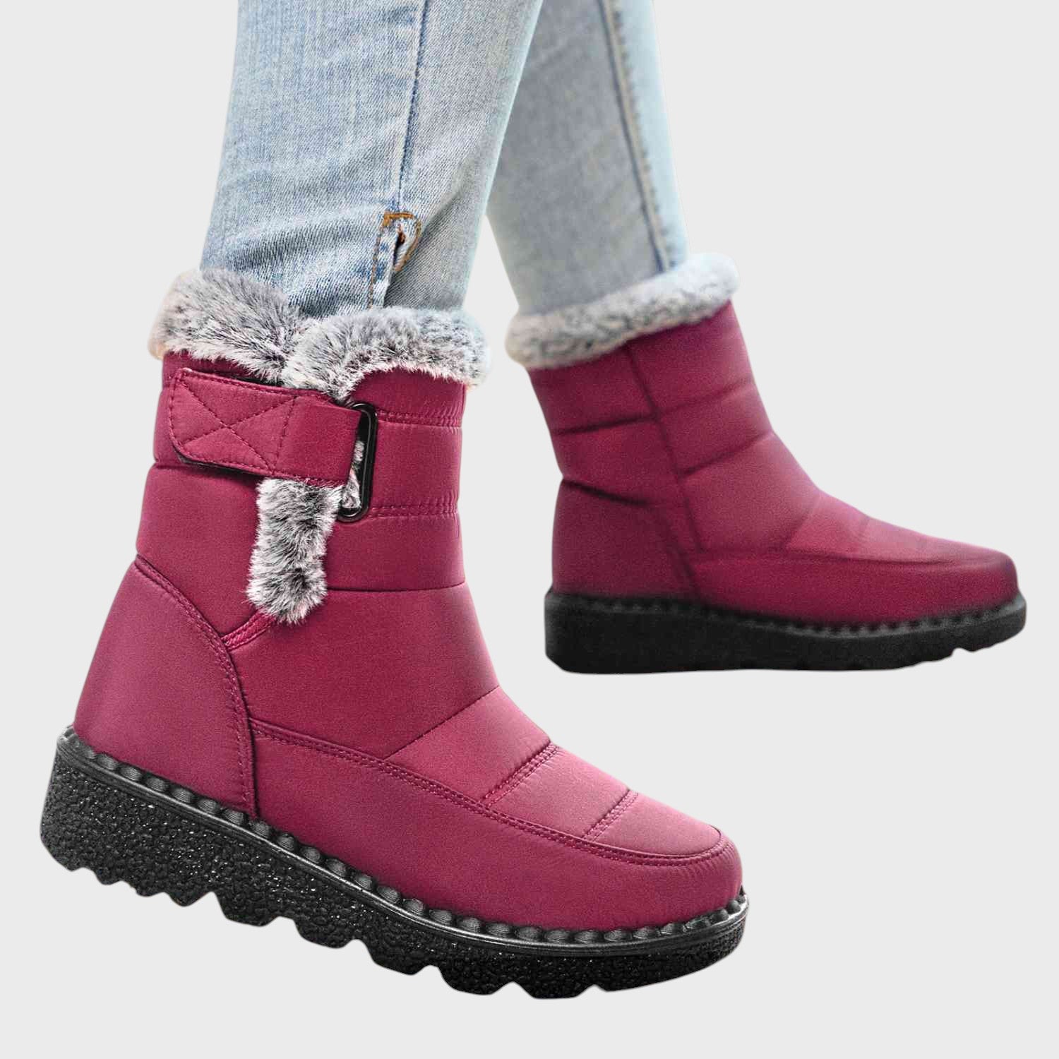 Nora | Zateplené sněhule na suchý zip